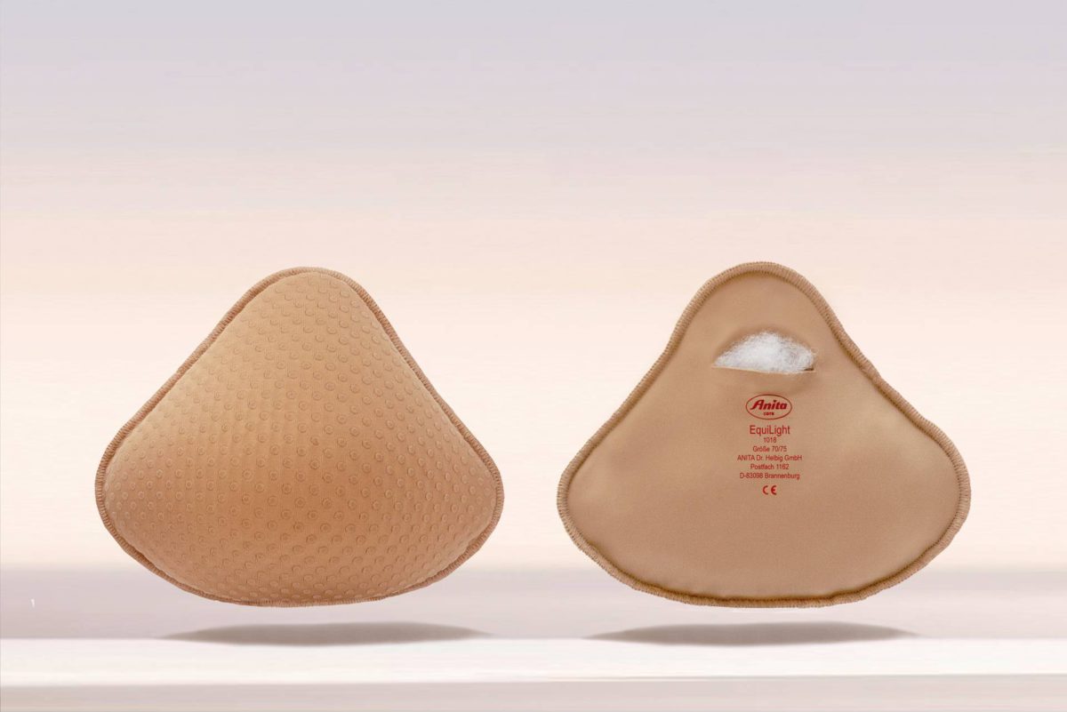 EquiLight soft fleece breast form