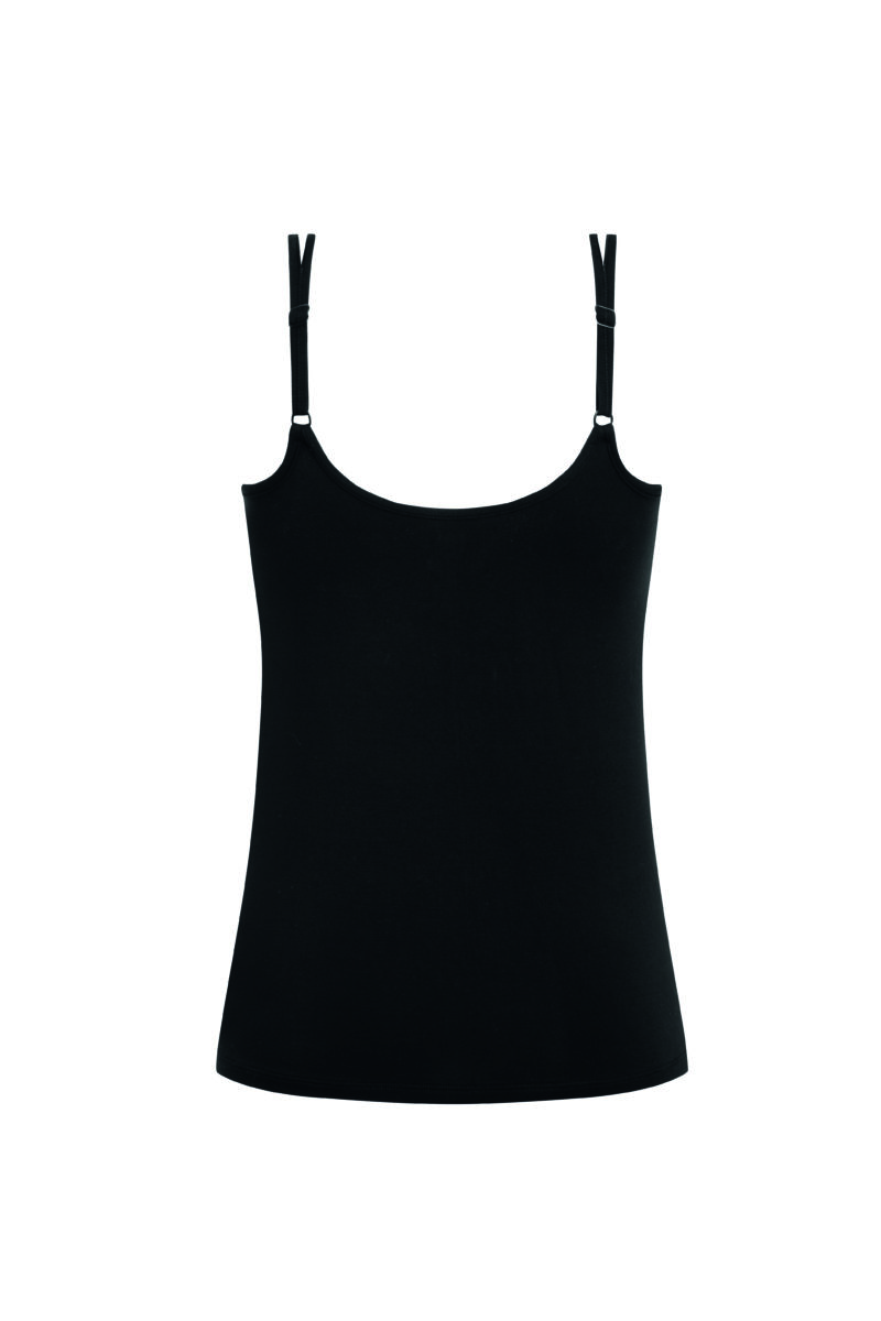 Amoena "Valletta" Post Surgery Camisole Top, Black - Image 3