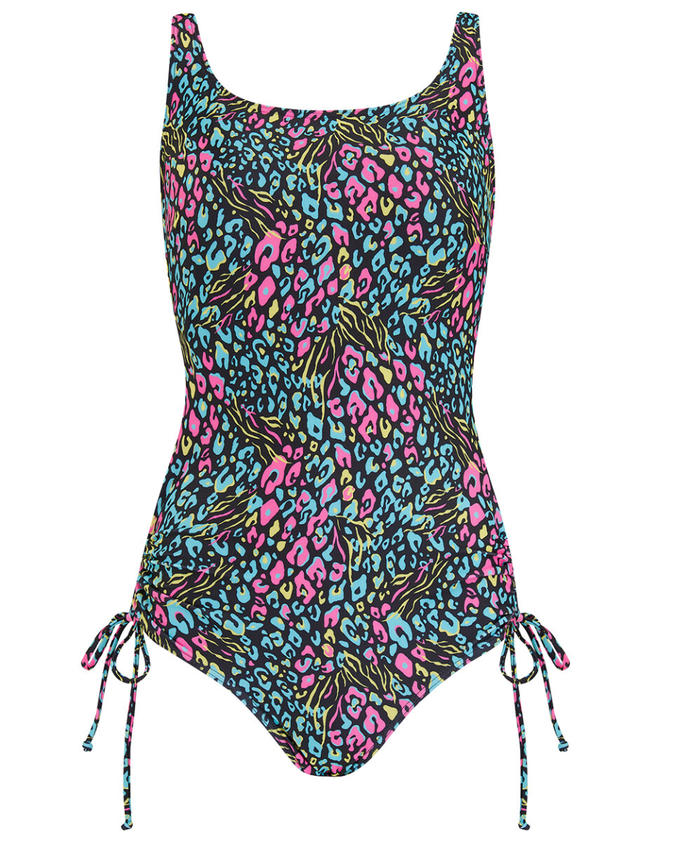 Nicola Jane, "Santa Barbara" Mastectomy Friendly High Neck Swimsuit, S264 - Image 3